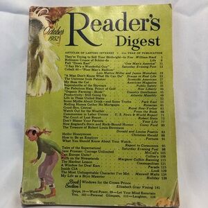 Reader’s digest October 1952